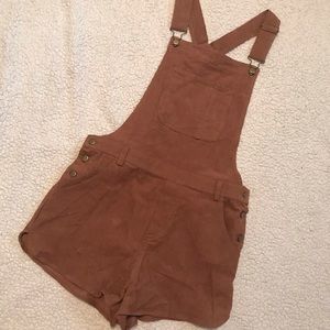~NEW~Short Corduroy Overalls